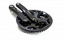 Фото выбрать и купить система prowheel mtb/trekking 3x(7/8s) 28-38-48t, сталь, защита, 170, алюм, chainline 48.5, кв. под 124.5, черн. (10) для велосипедов со склада в СПб - большой выбор для взрослого, запчасти для велосипедов в наличии - интернет-магазин Мастерская Тимура