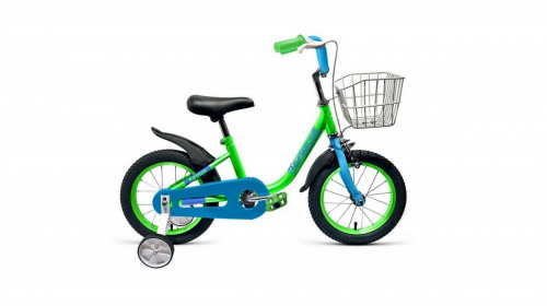 Фото выбрать и купить детский велосипед или подростковый, для девочки или мальчика, размеры 12 дюймов, 14 дюймов, 16 дюймов, 18 дюймов и 20 дюймов, горный, городской, фэтбайк, полуфэт, BMX, складной детский, трехколесный, со склада в СПб - детские велосипеды, велосипед forward barrio 16 (2021) зеленый  в наличии - интернет-магазин Мастерская Тимура