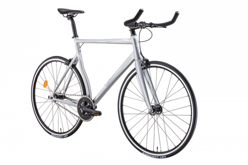 Фото выбрать и купить горный или трековый велосипед, фикс, велосипед для трека, со склада в СПб - большой выбор для взрослого 28 или 29 дюймов, велосипед bearbike armata (2021) серый, размер 500 мм в наличии - интернет-магазин Мастерская Тимура