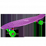 Фото выбрать и купить скейтборд (пенниборд) tech team classic 27" pink пластиковый (nn004177) в магазинах в наличии или заказать в интернет-магазине с доставкой со склада в СПб - большой выбор для взрослого, скейтборд (пенниборд) tech team classic 27" pink пластиковый (nn004177) в наличии - интернет-магазин Мастерская Тимура