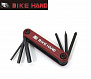 Фото выбрать и купить мультитул bike hand yc-266, шестигранники, 6 предметов, складной (bikehand_yc-266) для велосипедов со склада в СПб - большой выбор для взрослого, мультитул bike hand yc-266, шестигранники, 6 предметов, складной (bikehand_yc-266) для велосипедов в наличии - интернет-магазин Мастерская Тимура