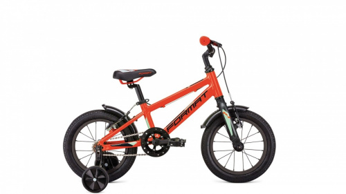 Фото выбрать и купить детский велосипед или подростковый, для девочки или мальчика, размеры 14 дюймов, 16 дюймов, горный, BMX, детский, трехколесный, со склада в СПб - детские велосипеды, велосипед format kids 14 (2021) красный  в наличии - интернет-магазин Мастерская Тимура