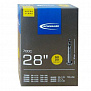 Фото выбрать и купить камера 28"/700 спорт 05-10400103 sv20 extra light (18/25-622/630) ib 50mm. schwalbe для велосипедов со склада в СПб - большой выбор для взрослого, запчасти для велосипедов в наличии - интернет-магазин Мастерская Тимура