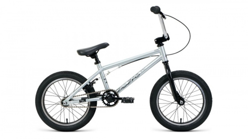 Фото выбрать и купить BMX, велосипед 4X, стрит или дерт со склада в СПб - большой выбор для взрослого 20, 24 или 26 дюймов, для трюков велосипеды, велосипед forward zigzag 16 (2020) gray/black серый/черный  в наличии - интернет-магазин Мастерская Тимура