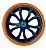 Фото выбрать и купить колесо для самоката 180 мм в сборе с подшипниками abec 9, tt orange (nn009902) в магазинах в наличии или заказать в интернет-магазине с доставкой со склада в СПб - большой выбор для взрослого, колесо для самоката 180 мм в сборе с подшипниками abec 9, tt orange (nn009902) в наличии - интернет-магазин Мастерская Тимура