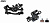 Фото выбрать и купить тормоз дисковый механический (суппорт) с адаптером f-160/r-140, квадратные колодки tp-01d, zeem (ут00023404) для велосипедов со склада в СПб - большой выбор для взрослого, запчасти для велосипедов в наличии - интернет-магазин Мастерская Тимура